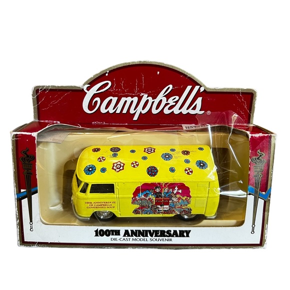 Campbell’s 100th Anniversary Tomato Soup Die Cast Model Van Collectable Souvenir - Picture 1 of 5